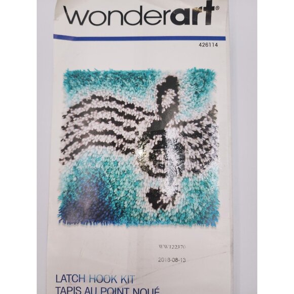 Latch Hook Kit wonderart 12 x 12 in. Music Chord NIB - Picture 3 of 6